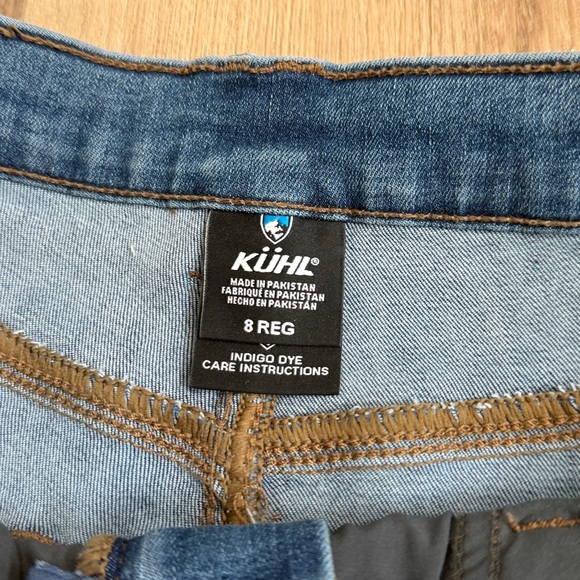 KUHL Jeans 9" KONTOUR™ FLEX DENIM Skinny Jeans Size 8 Vintage Blue $109 Retail - Picture 6 of 12